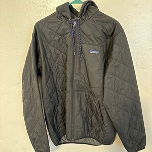 Men's Diamond Quilted Bomber Hoody